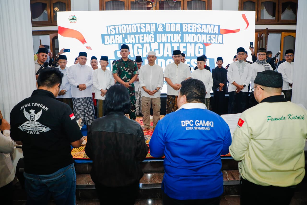Tokoh Agama dan Masyarakat di Jateng Serukan Kedamaian untuk Negeri